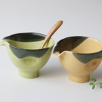 ＊ドレッシングポットペア　アートパレットGreen＆Orange