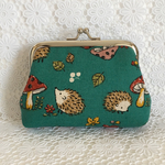 《再販》ハリネズミがま口財布