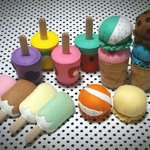 フェルトままごと☆【アイスクリーム屋さん♪】
