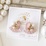 ♡pink bijou mini pierce♡