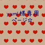 yumi様 専用ページ☆
