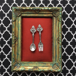 アンティークカトラリーセットのヘアピン（ニッケル）