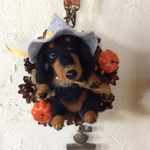ダックスのハロウィンリース🎃