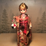 振袖の着物👘(リカちゃんは付いていません）