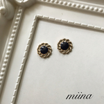 再販✴︎アンティークボタンピアス/イヤリング