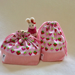 SALE　🍓　お弁当袋＆コップ袋　🍓