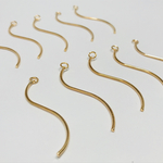 ☆10個☆ひねり 螺旋チャーム