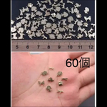 レジン封入パーツ60個ゴールド パーツ  (犬)