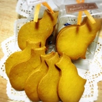 ねこクッキー(かぼちゃ)