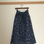 和柄☆浴衣からワイドパンツ