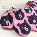 ❁クマのおかおリバーシブルもくもくbib❁