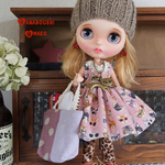＊猫眼鏡ワンピース＊８点セット＊ blythe outfit＊ブライス ＊
