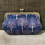 20％OFF リバティ がま口 クラッチポーチ
