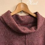 ☆Rika 様 オーダー作品　　カラーネップツィードのオフタートルワンピース（古代紫）