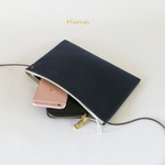 帆布8号サコッシュsimplef25 ネイビー
