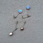 モルフォ蝶 蝶 2wayピアス イヤリング MITTA.mitsuco