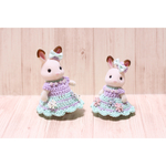 シルバニア 服  親子ペア おかあさんと女の子 ドレス