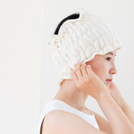 Organic Cotton 幅広ヘアーバンド【3重ガーゼ生成り色】