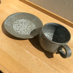 カフェオレカップ＆ソーサー（レース3）