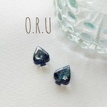 ひとつまみの宇宙ピアス 　