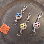 リールキーホルダー（サッカー）