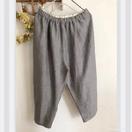 再販！ ヘリンボーンリネン サルエルパンツ