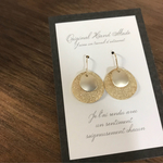 シンプルゴールドピアス