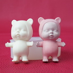 ハンドメイド シリコンモールド スリーピングベイビー