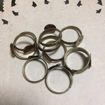 指輪の台座  アンティークゴールド