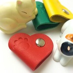 【送料無料】コードホルダー 猫の肉球刻印入