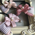 花とりぼんのヘアゴム♡