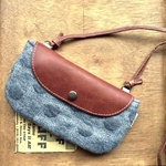 横長ポシェット（グレー）