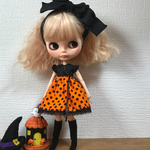 ハロウィンセット オレンジタイプ リカちゃん ブライスサイズ