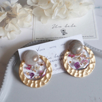 flowervintage<ピアスorイヤリング>