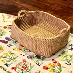 麻ひもの小物入れ