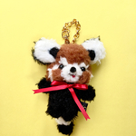 chick dollぬいぐるみ♡のほほんレッサーパンダくん バックチャーム♪