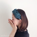 RIBBON linen viridian *✲ﾟ*