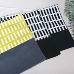 ランチョンマット lattice×navy 裏地付き