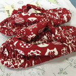 布草履 にゃんこ (21.5cm)