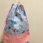 ☆送料無料☆持ち手つき巾着