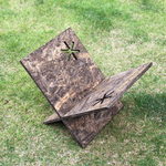 ☆アスタリスク薪置き台☆キャンプ☆アウトドア☆薪☆焚き火