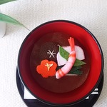 ちりめん  お雑煮  置き物(Ｄ)