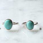 Aのみ！turquoise stone ring