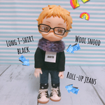 オビツ11 ロングTシャツ パンツ スヌードセット