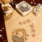 消しゴムはんこ【マッシュのメルシー】