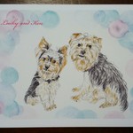 【simomukou様オーダー品】愛犬イラスト
