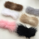 ［ベージュ］2個セット リボン型バミンクファー　