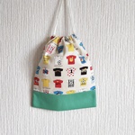 26×22 給食袋    サッカー   入園&入学
