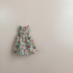 ２２㌢ドール服   花柄ワンピース