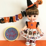ハロウィンワンピース♡　メルちゃん　ソランちゃん